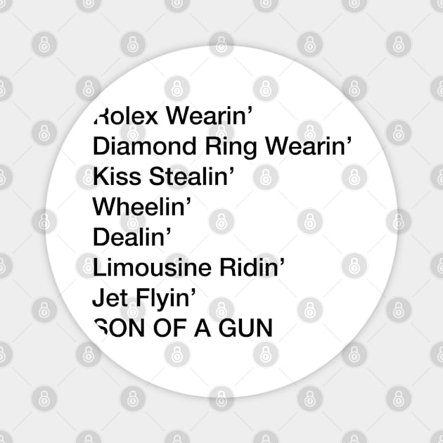 Rolex Wearin Flair Speech Magnet by Tomorrowland Arcade